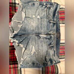 Torrid Distressed Denim Women Shorts